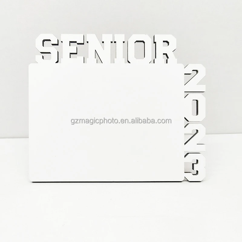 New Arrival Sublimation MDF Photo Frame 2023 Grad Photo Pictures