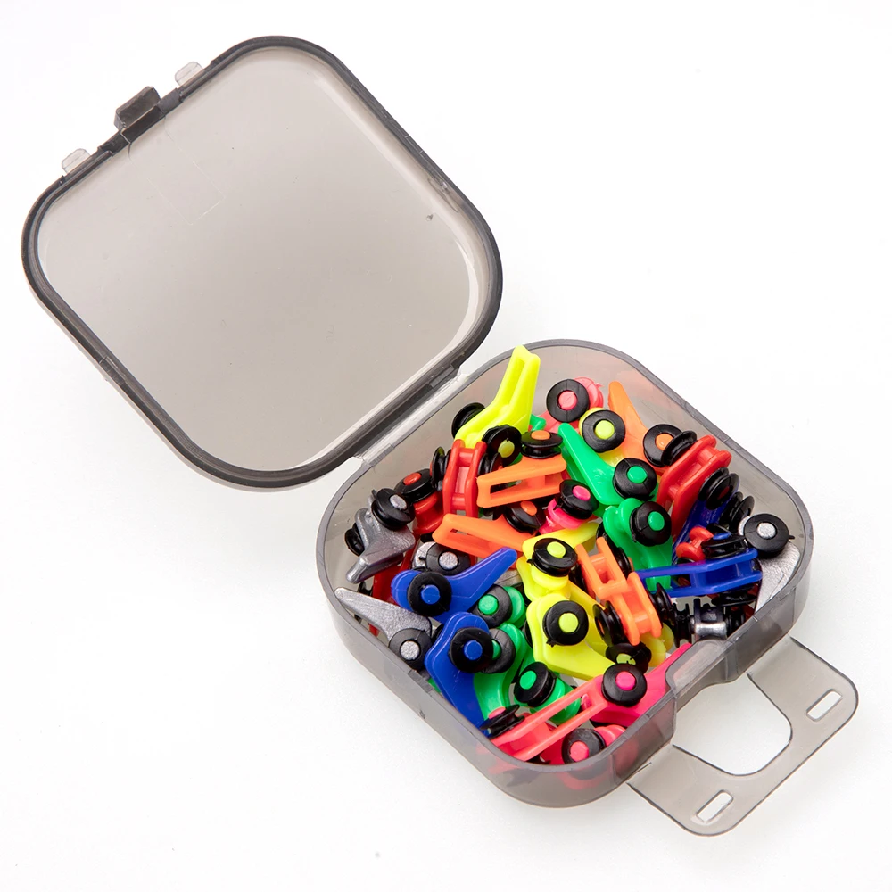 SUPERIORFISHING Fishing Rod Hook Keeper Multiple Color Fishing Bait Hanger Lure Fishhook Safety Holder Pesca Accessories