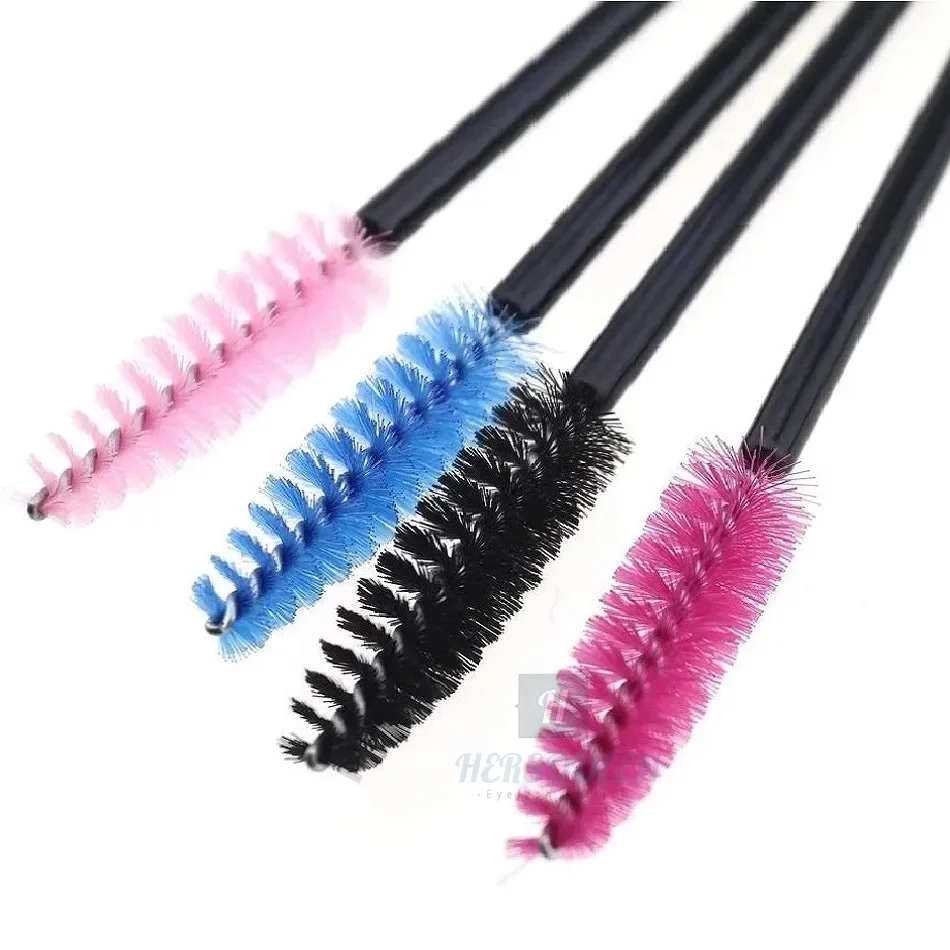 HERSQUEEN Premium Mascara Brushes Eyelash Extensions Makeup Tools Quality Soft Comfortable Best Prices Eyelash Eyebrow Brush