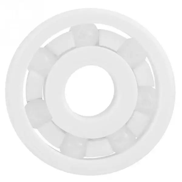 2022 клетка из ПТФЭ, высокая скорость 608/627z, оксид циркония, белый шарик, Полный керамический подшипник, прямая очистка воды для роликовых/четырехколесных коньков