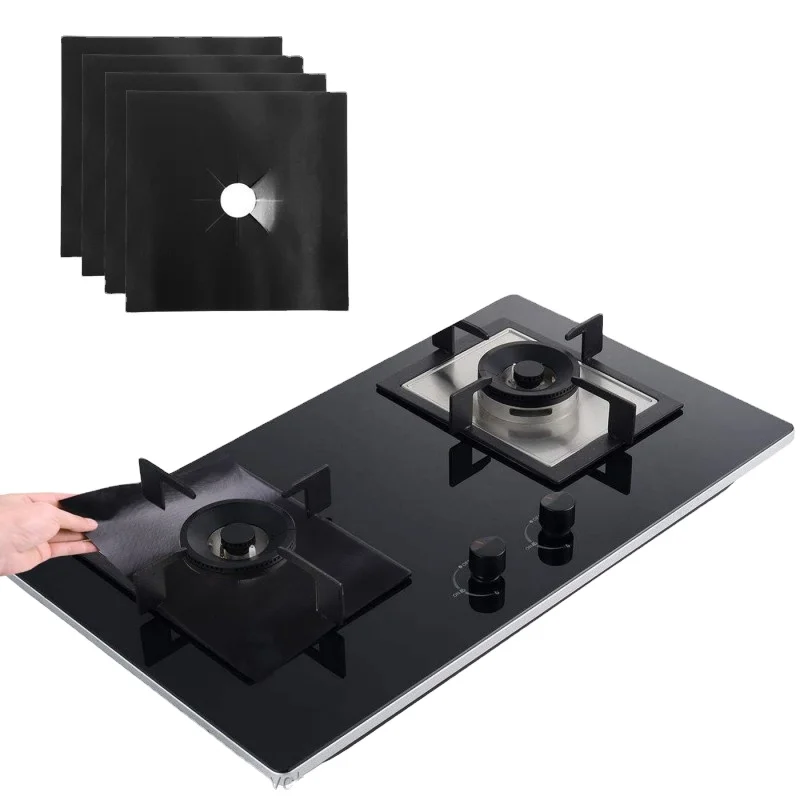 
 Протекторы для газовой плиты, многоразовые, 10,6x10,6 дюйма, 8 упаковок  