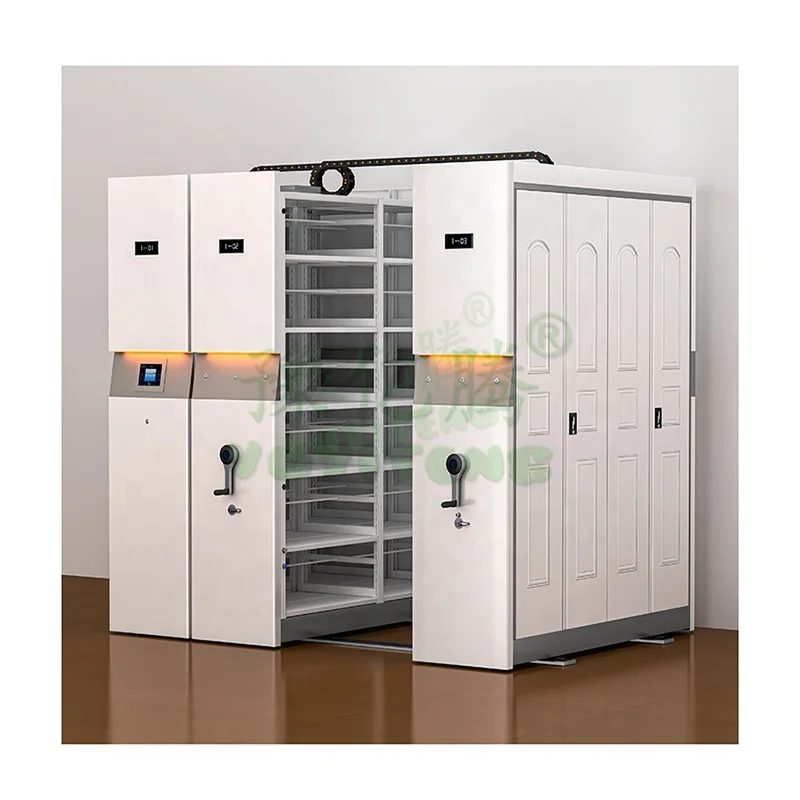 High Density Mobile Filing Shelving System Archive Mobile Filing Storage Shelves