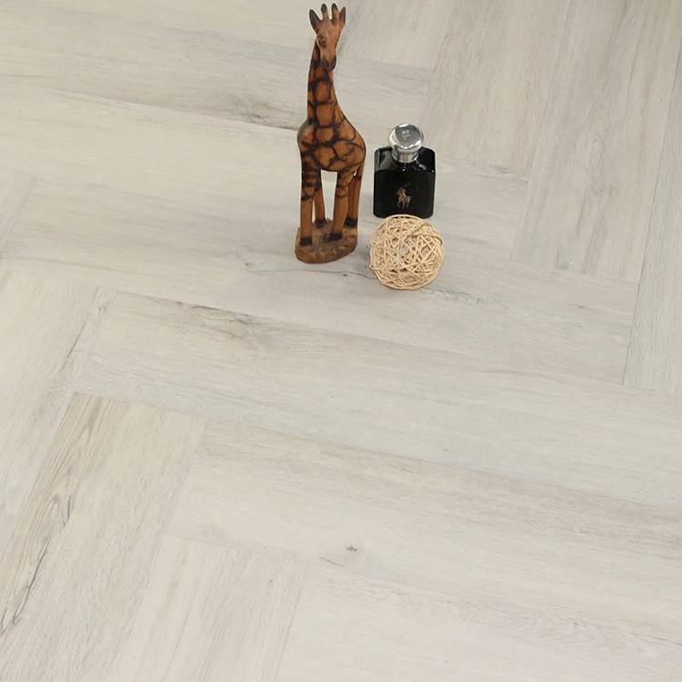 Hot sale commerical  herringbone vinyl sheet plank flooring click plastic floor board