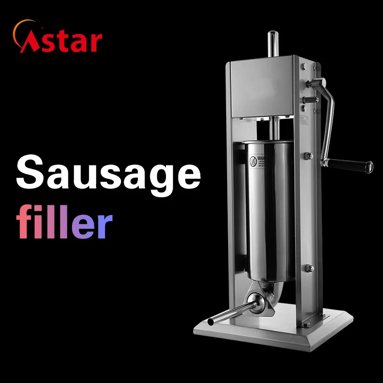 Astar Automatic sausage making machine 15l kitchener sausage filler electric sausage stuffer