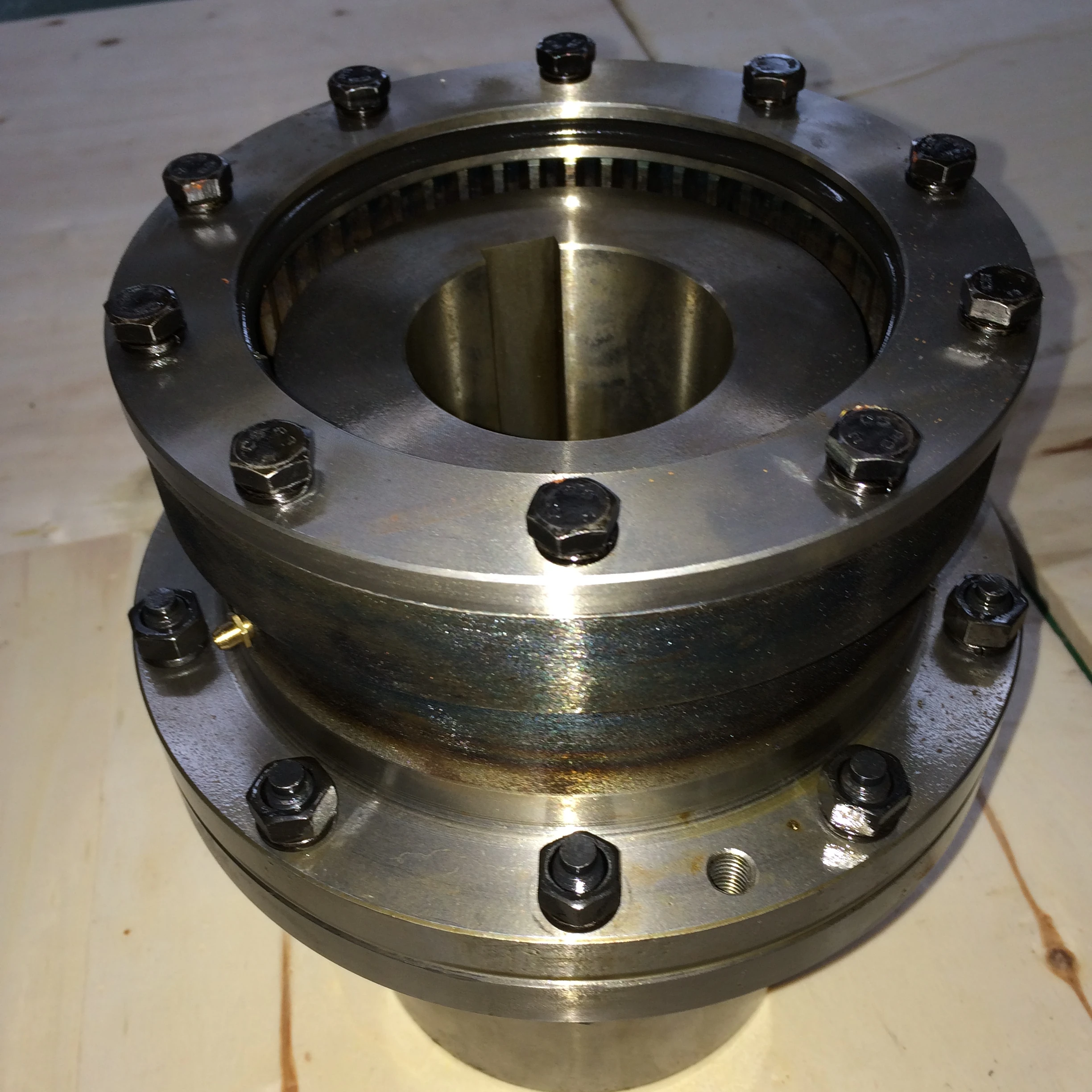 Зажим гибкий конус двойной диск торсионная мембрана вал