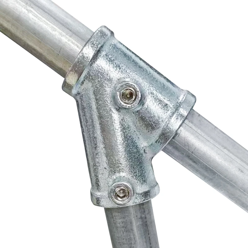 Adjustable Malleable Iron Fixing Bracket for Greenhouse Tube Clamp Fittings Key Clamp Pipe Sizes 1/2 3/4 1 Inch