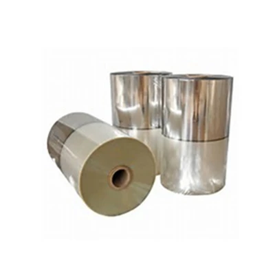
12micron Partial VMPET Metallized Polyester Plastic Wrapping Film 