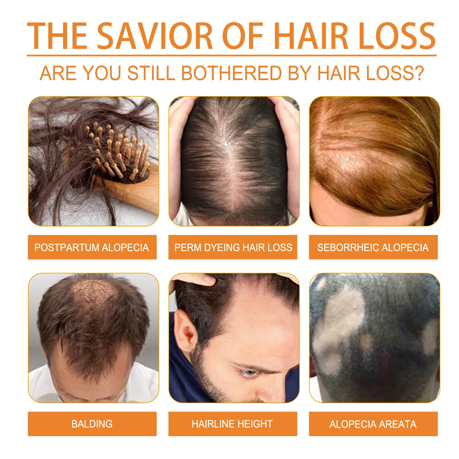 EELHOE OEM&ODM Hair Oil Vegan Natural Formula Hair Oil Grow Strengthen Hair Essential Oil