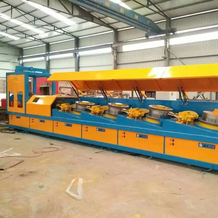straight line type wire drawing machine