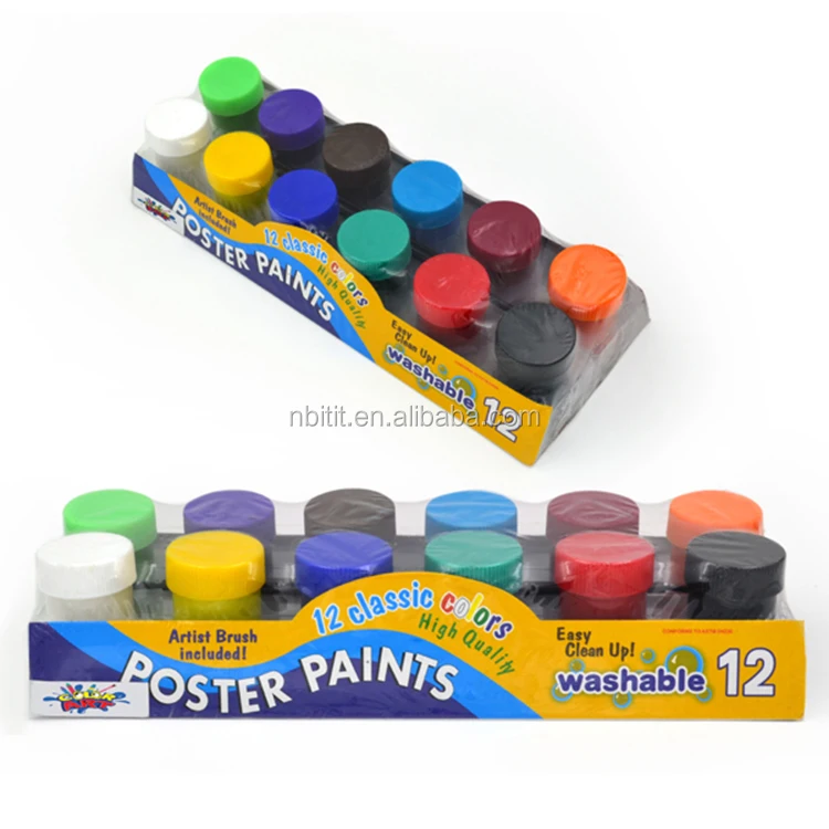 Good non-toxic poster colour paint for stuents