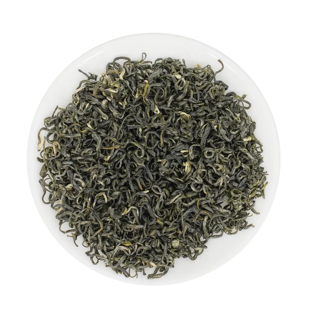 iTeaworld 2024 Spring Green Tea Super Quality Biluochun Tea Leave Organic Bi Luo Chun Loose Leaf
