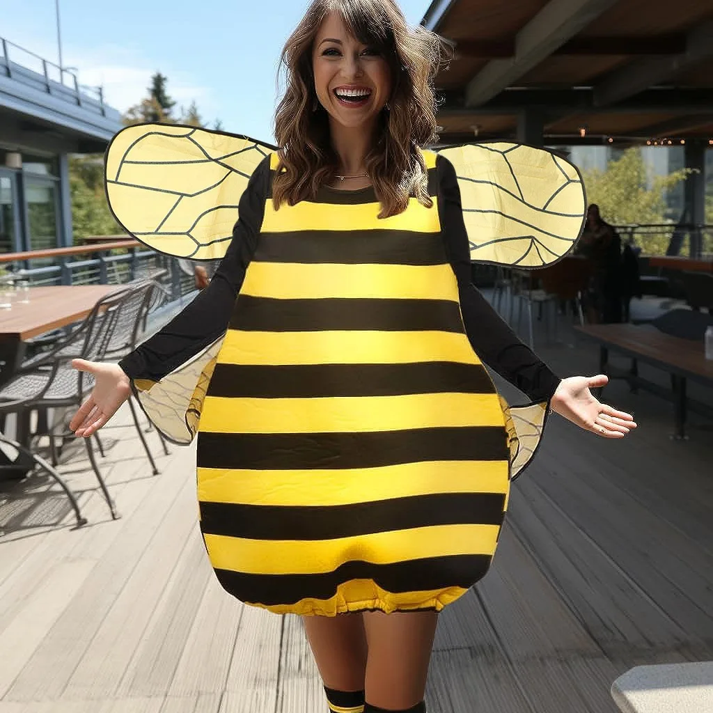 Halloween Halloween Bee Ladybug Adult Child cosplay Costume Festival Costume
