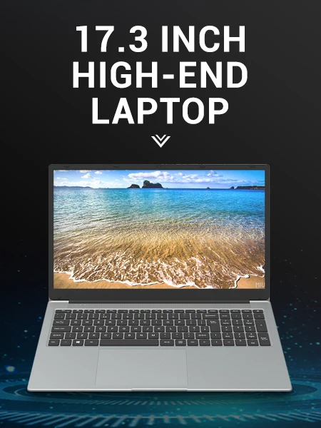 17.3 Inch Intel Core N4020 8GB RAM 128GB 256GB 512GB 1TB SSD Win11 Laptop Home School Business