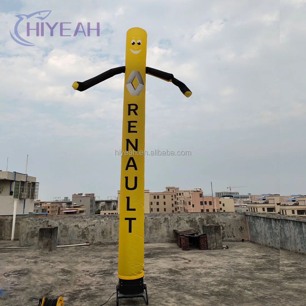 factory Customized Inflatable Sky Air Dancer Dancing Man With Blower For Advertising