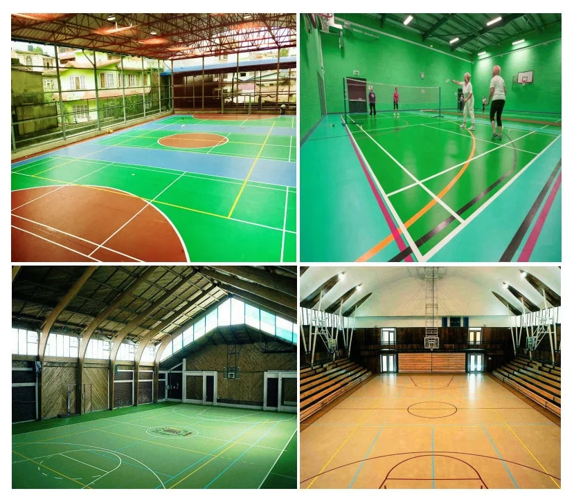 soccer football PVC vinyl wear-resisting sports court flooring
