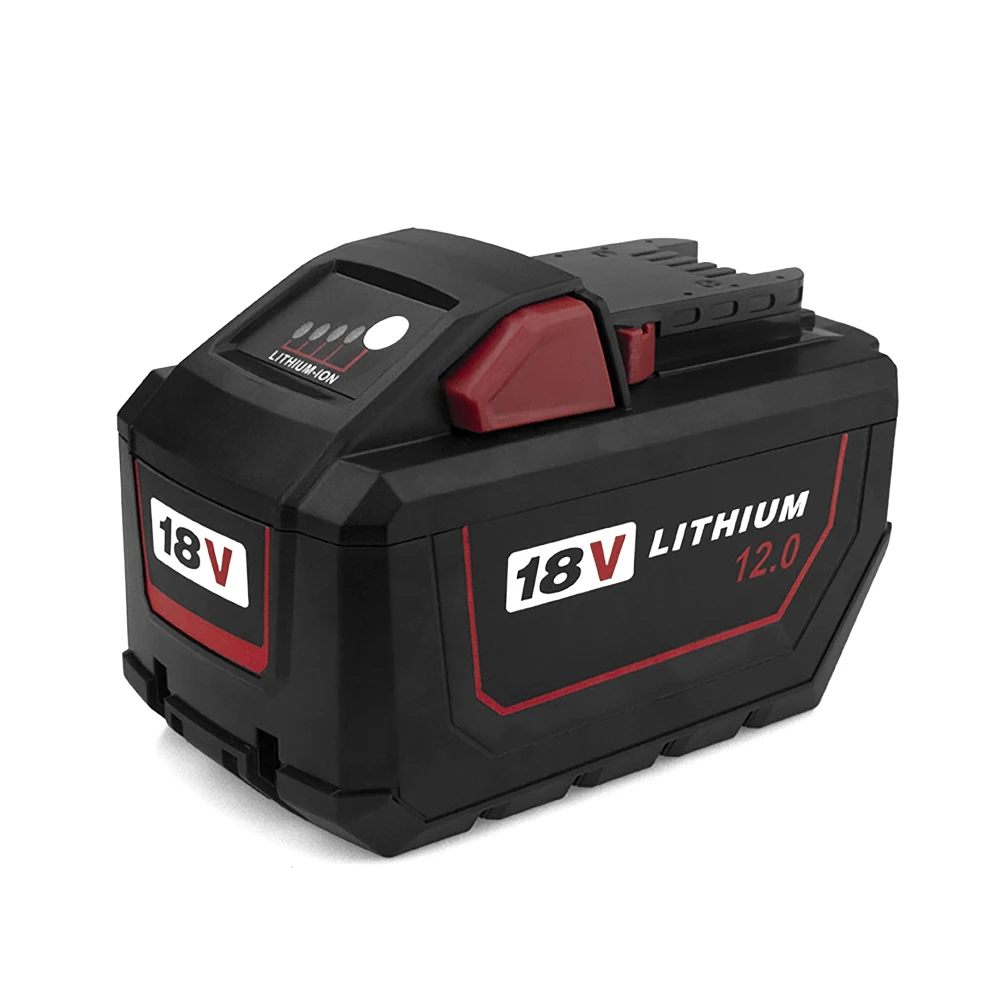 OEM/ODM Power tool battery for milwaukees 18V 12.0Ah Power Tool Lithium Ion Battery fit for milwaukees replacement battery