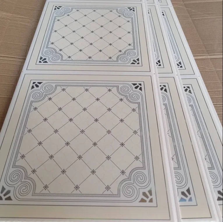 pvc ceiling panel square board ceiling board 60*60 plastic gusset ceiling