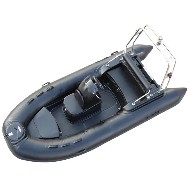 RIB Inflatable Boat with PVC tube and fiberglass hull Pvc Fabric Inflatable Boat