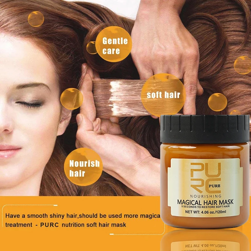 Custom OEM  Logo Hair Mask Deep Repair Hair Treatment Mask For Dry Frizzy Damaged Hair