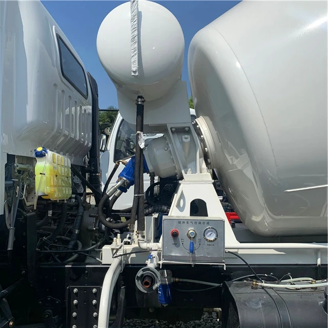 Foton  Concrete Mixer Truck with pump 4 m3 factory price
