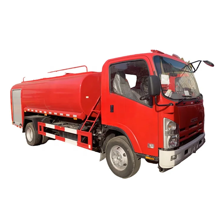 ladder ISUZU 4x2 4KL water tanker fire engine fighting tender RHD LHD DFAC 4x2 4KL Fireman Fire Engine agent Trucks for Sale