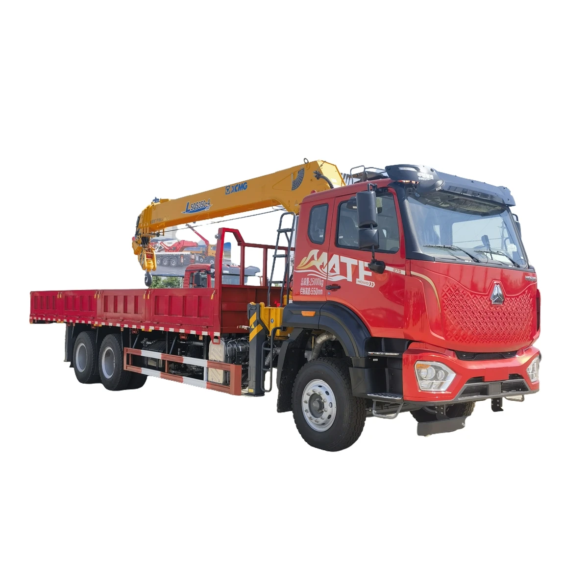 HOWO Heavy Duty Flat Sliding Rotary Trailer Towing Truck HOWo 6X4 Rear Eight Wheel