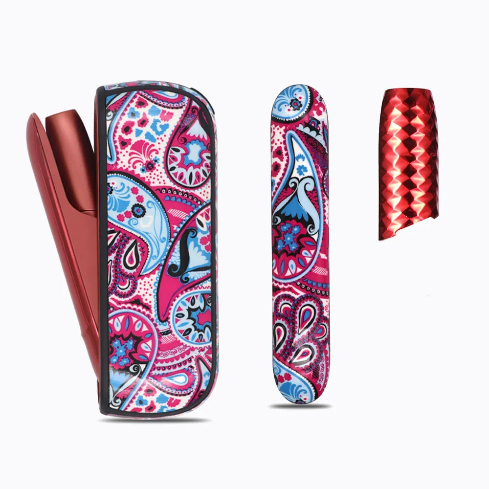 Flower Leather Pouch Case for iqos Protection Case For iqos 3 duo Cover Accessories