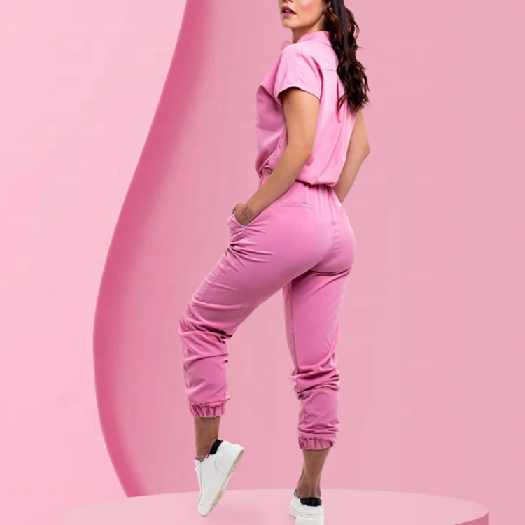 Stretch Scrub Dental Uniforme De Doctor Customize Scrubs Set for Women Pet Hospital Uniform Set Jogger Scrubs