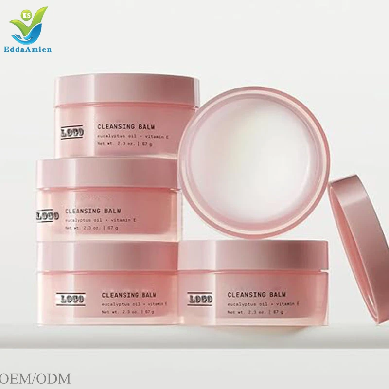 Korean Private Label cheap Skincare Face Skincare oil Make Up Cleansing Balm Cream Makeup Remover Gel  For Face