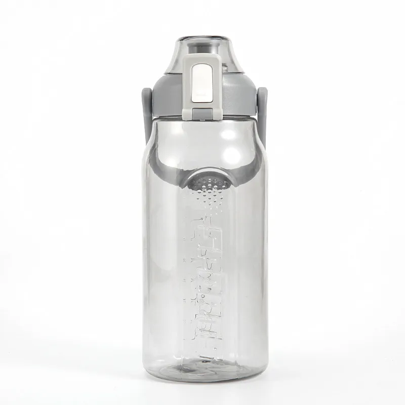 
Goshen Hot Selling 1.5L/ 2L Plastic Wide Mouth Drinking Bottle Simplicity Style Travel Mug 