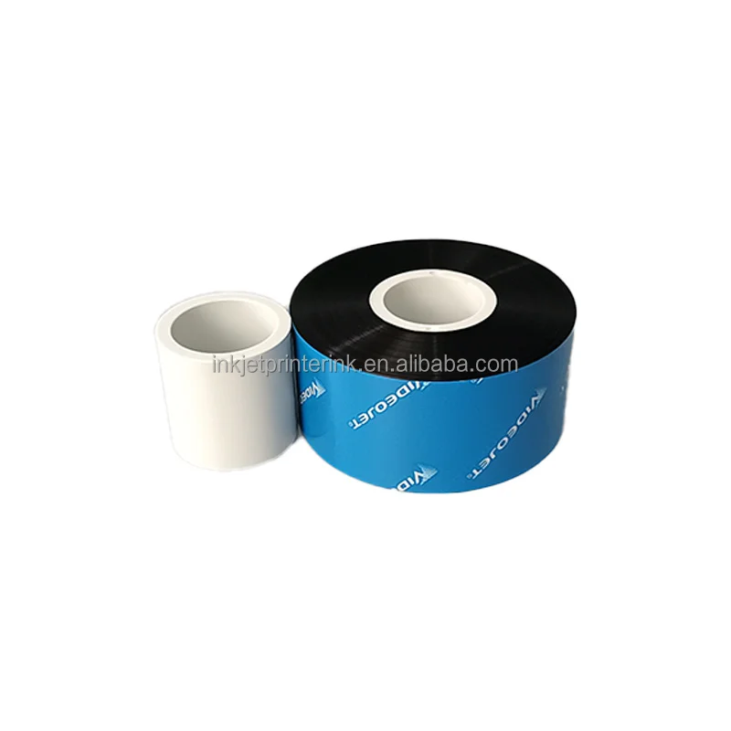 Запасные части 15-R33KQ25-500 Videojet оригинальный 33 мм X 500 м 25 рулонов/коробка черная Высококачественная смола для струйного принтера