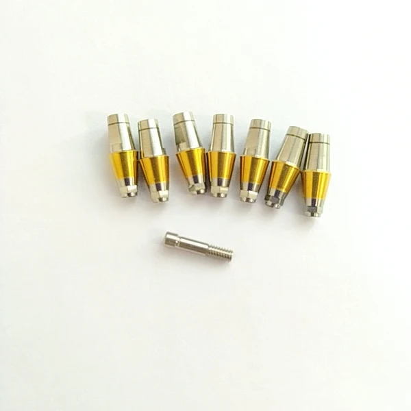 
dental titanium abutment,compatible with superline system,titanizing abutment 