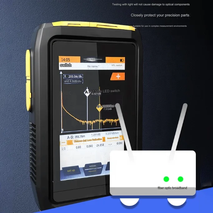 otdr fiber optic tester fiber breakpoint fault finder fiber optic cable detector otdr optical time domain reflectometer
