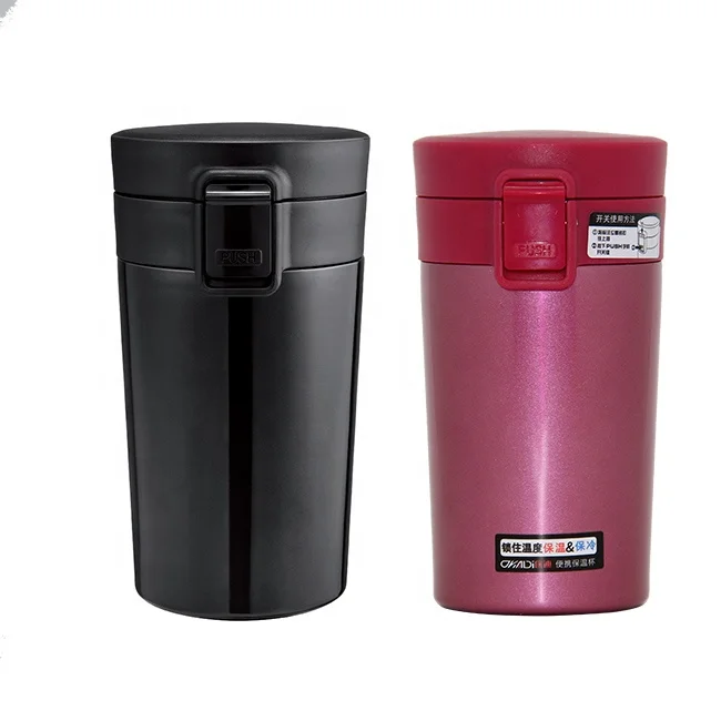 300ml Popular Double Wall Stainless Steel Vacuum Insulation Coffee Cups Easy to Carry water bottles
