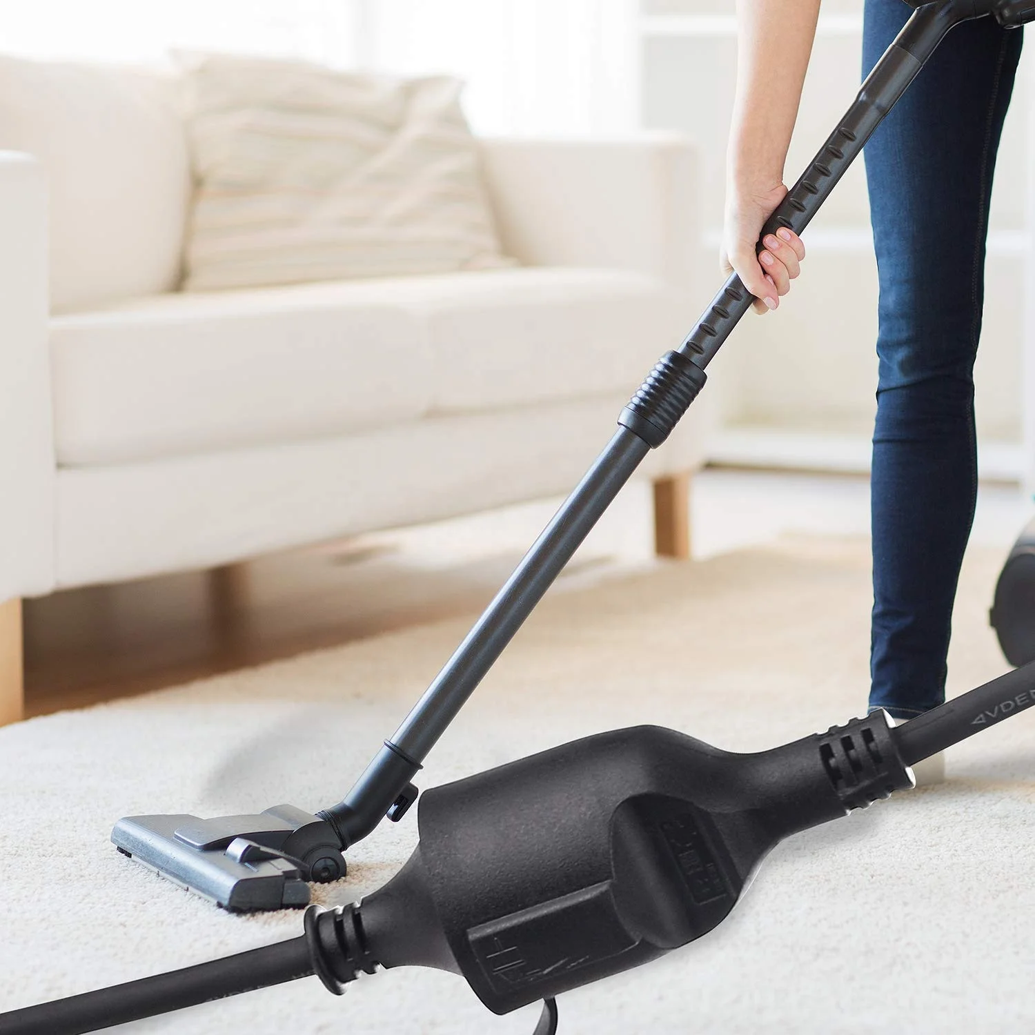 
European style ip44 black extension cord/25m rubber waterproof extension leads 