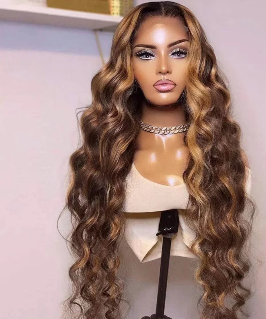 wholesale hair extensions wigs HD lace front wigs for black women full lace frontal human color hair wigs