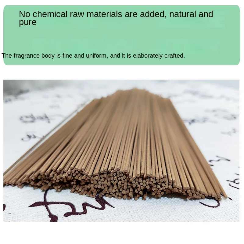 NaturaStick Wholesale Incense Made of Pear Juice and Tambac Drop Real Ambergris Buddha Offering Incense Long Incense Joss-Stick