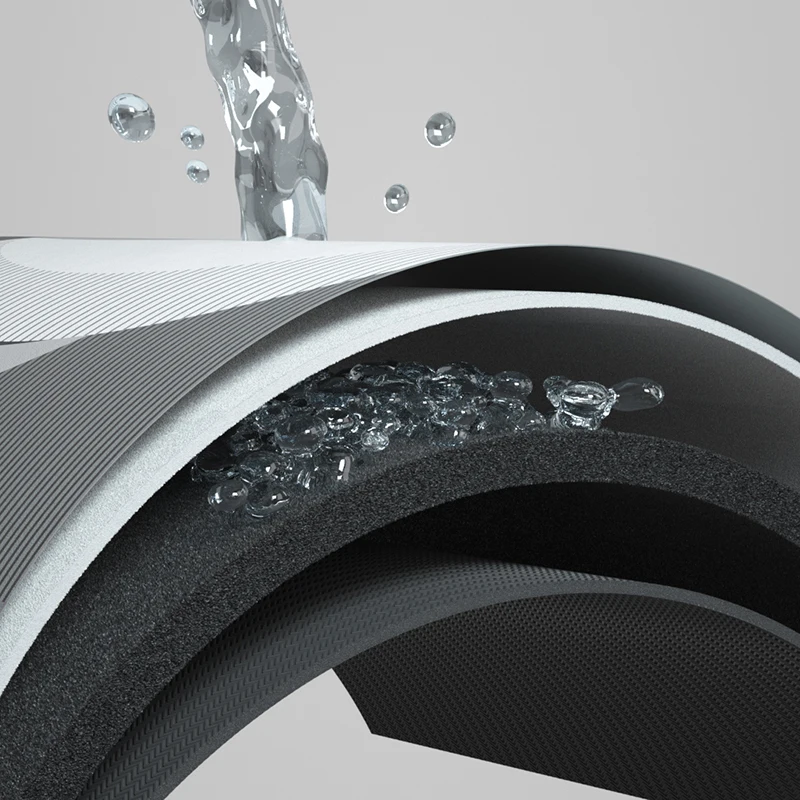 2024 Geometry 3D Stereoscopic Water Absorbent Diatomaceous Rubber Bath Mat, Bath Room Mat Set