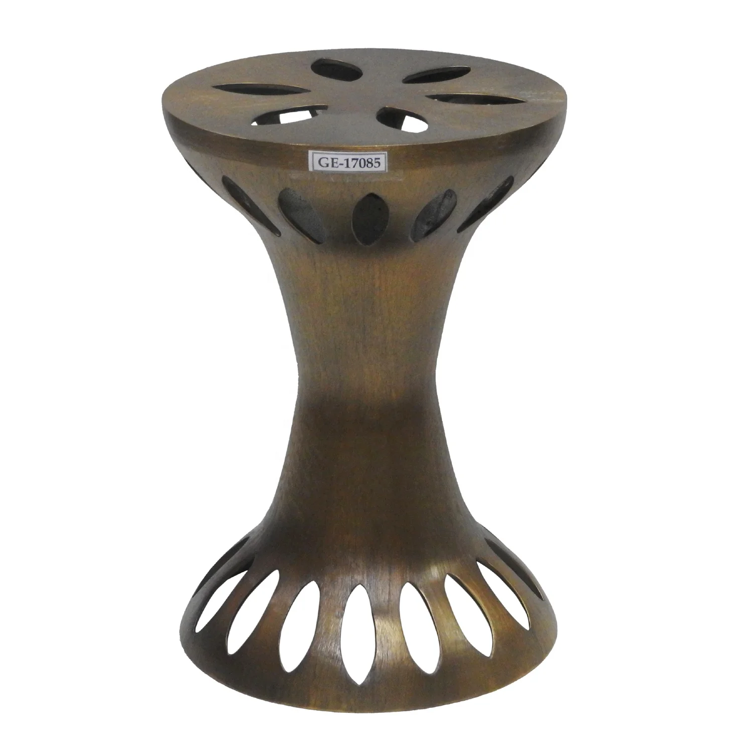 HOT SELLING STOOL WHOLESALE DOUBLE DAMRU RAW CASTED STOOL POPULAR FURNITURE ITEM BAR STOOL BEST QUALITY