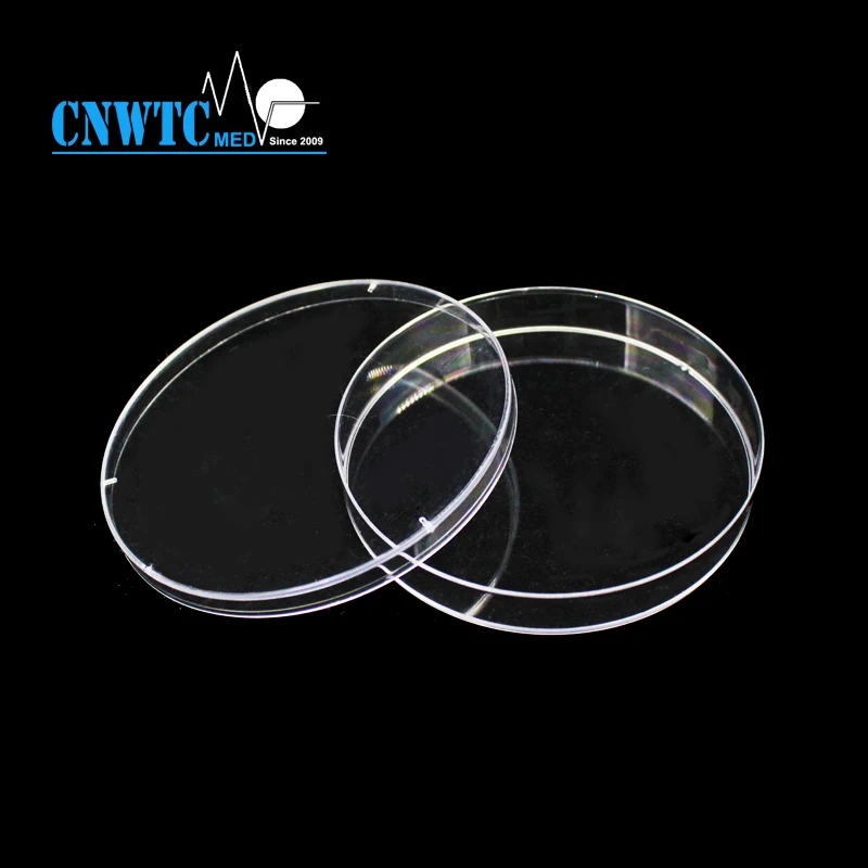Top Seller Sterile Transparent Plastic Polystyrene 1room D90*15mm Petri Dish