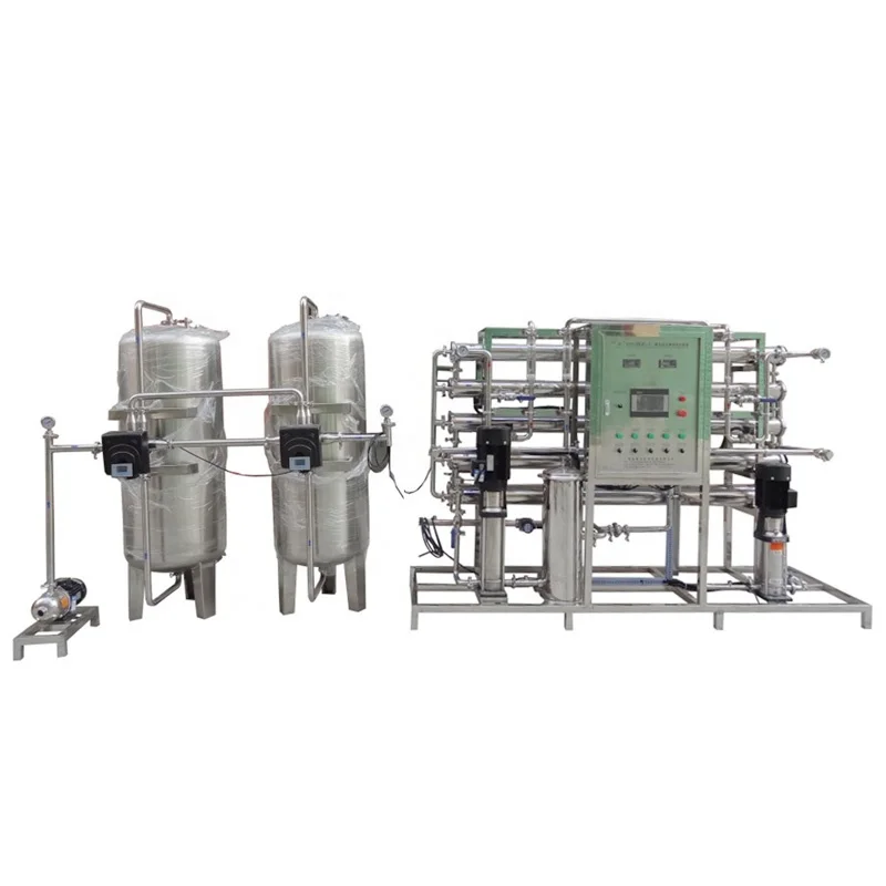 Очиститель водопроводной воды из нержавеющей стали автоматическая промышленная система обратного осмоса фильтр для чистой 2TPH оборудование инвертора