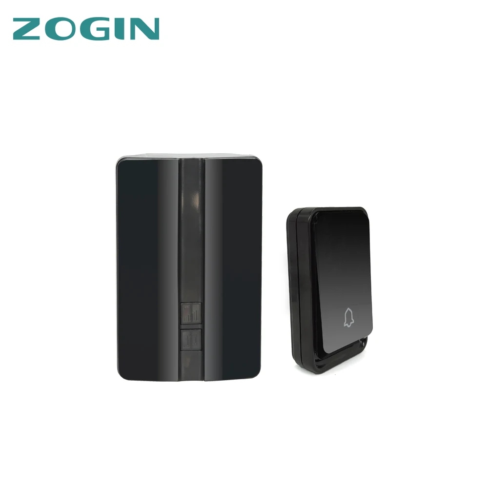 High-end luxury trend long distance kinetic button wireless doorbell