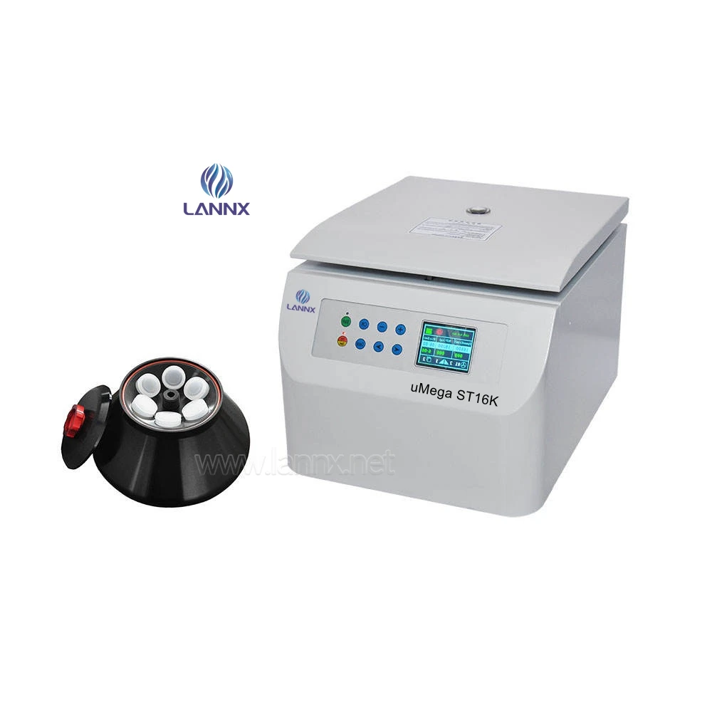 LANNX uMega ST16K Hot selling High Speed Lab Instrument Mini Centrifuge Prp Centrifuge Machine PRP kit Laboratory Centrifuga
