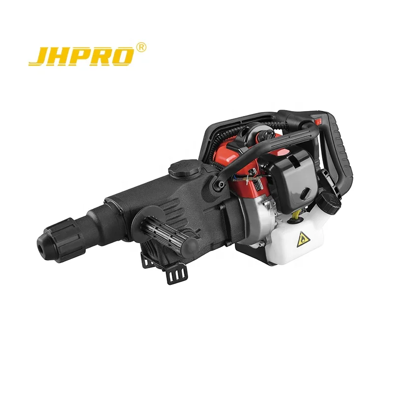 JHPRO Rock Drilling Machine Air SDS-MAX gasoline jack hammer/drill with EPA/euro 5 certification jackhammer