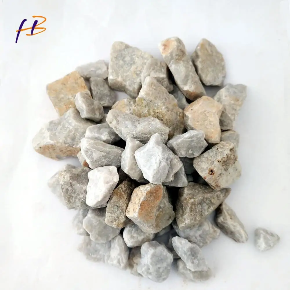 Silica Quartz lumps SiO2 97.5% /Snow White Lumps