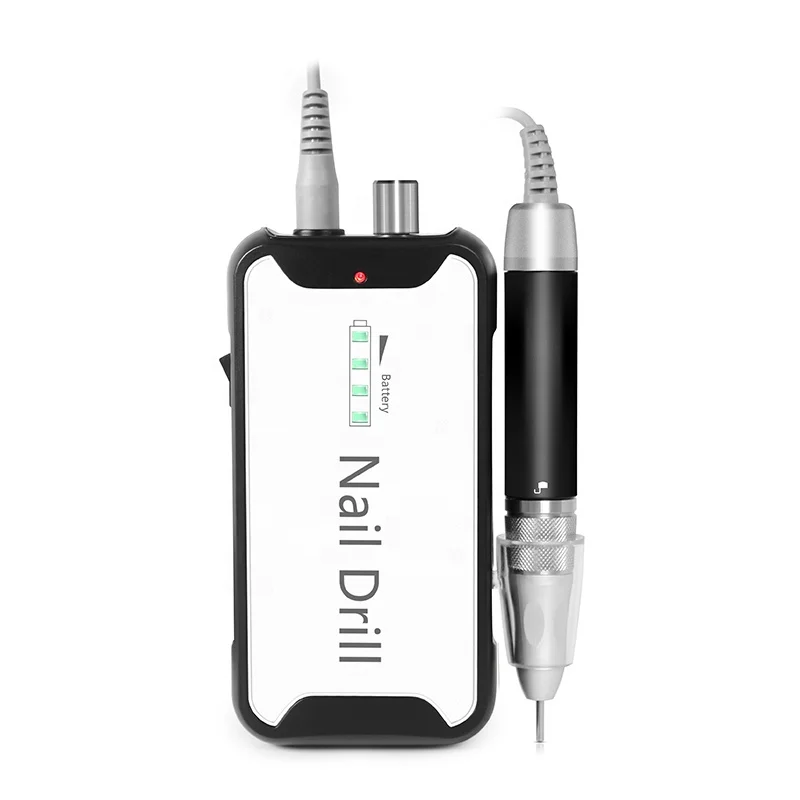 Сильный 90 оптовая продажа наконечник портативный перезаряжаемые 35000 об/мин для удаления лака для ногтей 0-35000 об/мин AU EU/US/UK 24 Вт Электрический Фрезер для ногтей, сверлильный