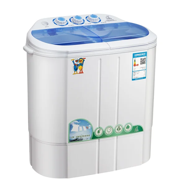 Chinese family use home electric portable mini semi automatic washing machine