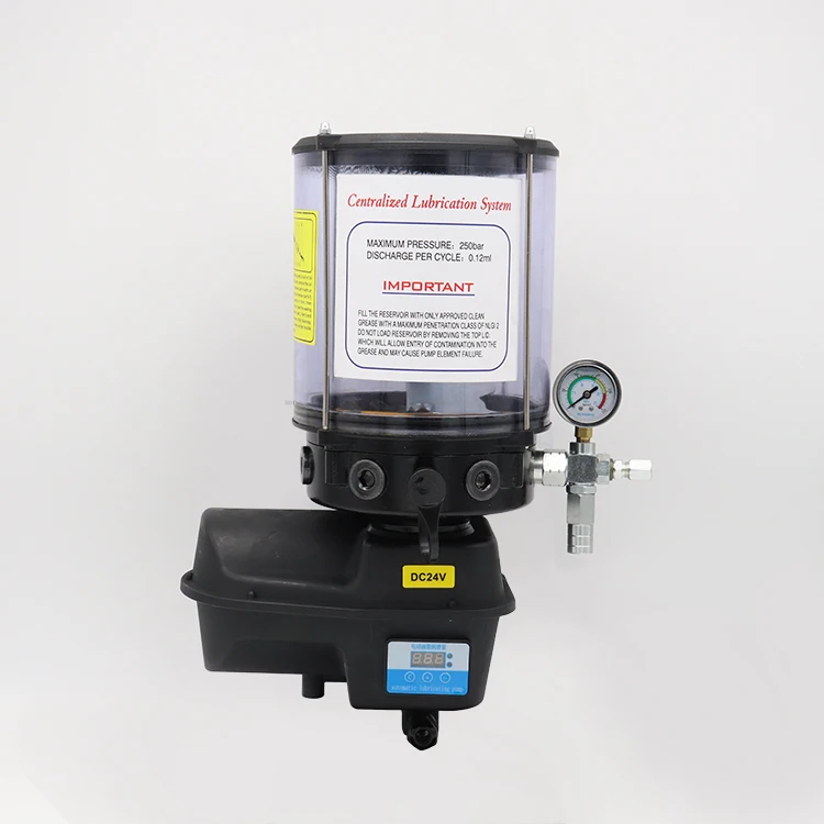 Automatic Lubrication Grease Pump Electric Lubricating Oil Pump 3l With Pressure Switch