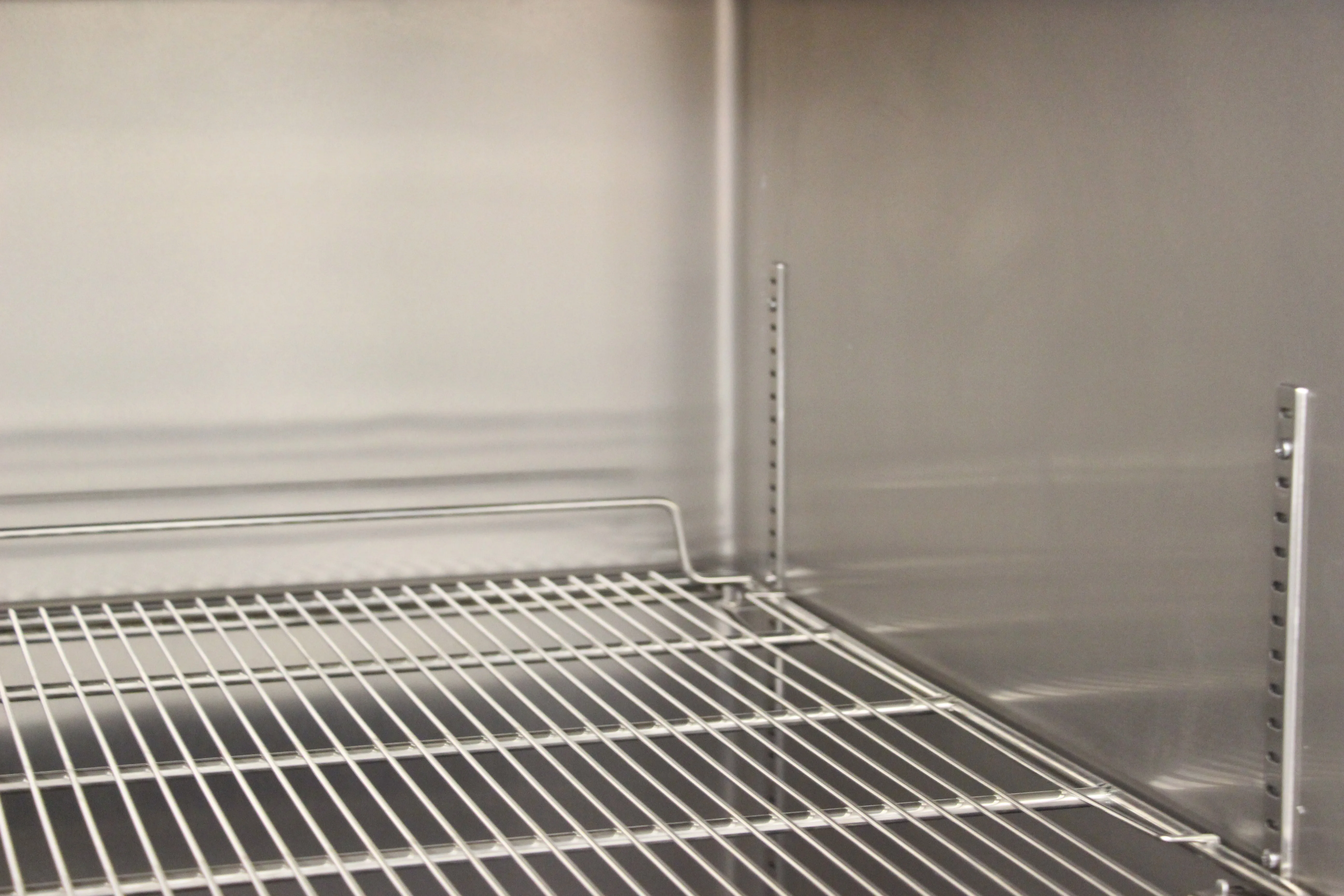Commercial 505L 3 Door Counter Fridge Stainless Steel Under bench Counter Freezer for Kitchen