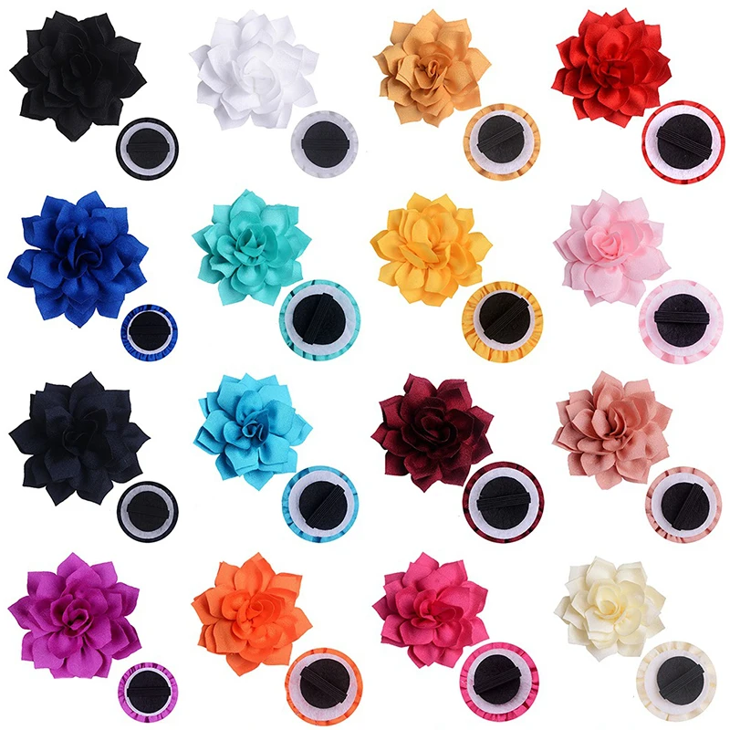 Dog Collar Bows Charms Flower Accessories Attachment Decoration for Cat Puppy Collars Grooming Large Bulk